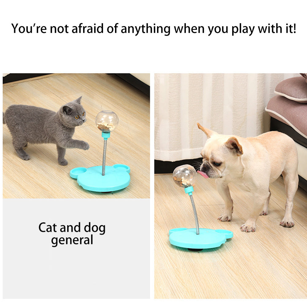 Self-Playing Tumbler Feeder Toy
